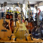 vintage guitar show veenendaal march 2011 - the booth of charlee guitars