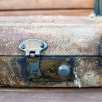 fender stratocaster 1957 blonde refinished - tweed case detail